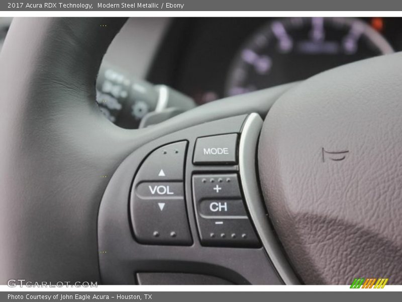 Modern Steel Metallic / Ebony 2017 Acura RDX Technology