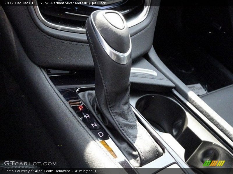 Radiant Silver Metallic / Jet Black 2017 Cadillac CTS Luxury