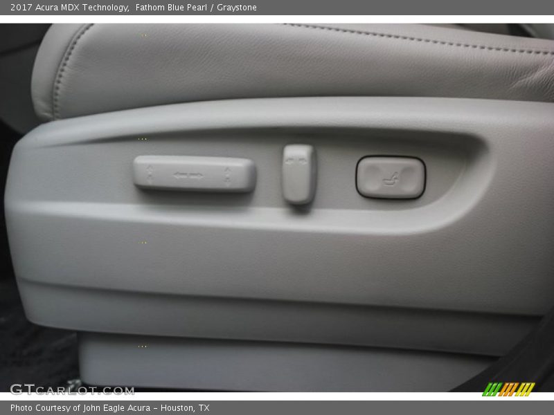 Fathom Blue Pearl / Graystone 2017 Acura MDX Technology