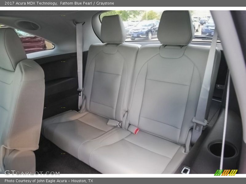 Fathom Blue Pearl / Graystone 2017 Acura MDX Technology