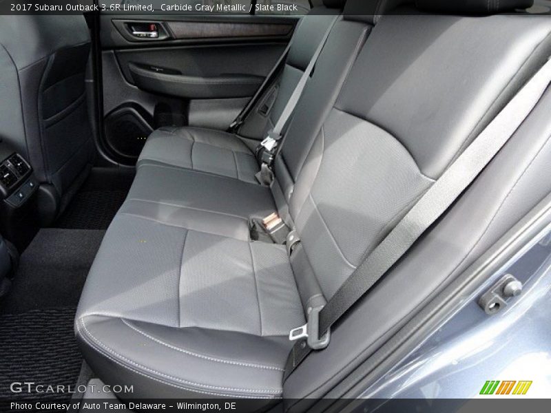 Carbide Gray Metallic / Slate Black 2017 Subaru Outback 3.6R Limited
