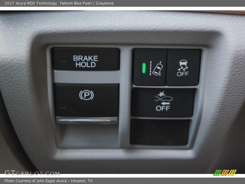 Fathom Blue Pearl / Graystone 2017 Acura MDX Technology