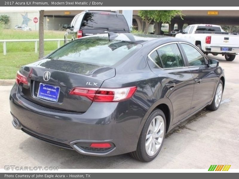 Modern Steel Metallic / Ebony 2017 Acura ILX Premium