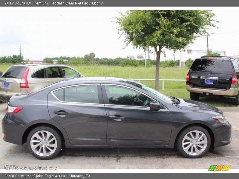 Modern Steel Metallic / Ebony 2017 Acura ILX Premium