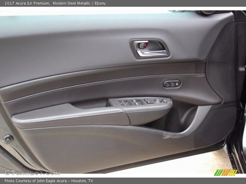 Modern Steel Metallic / Ebony 2017 Acura ILX Premium