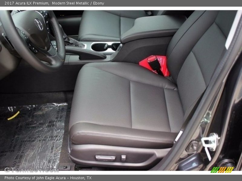 Modern Steel Metallic / Ebony 2017 Acura ILX Premium