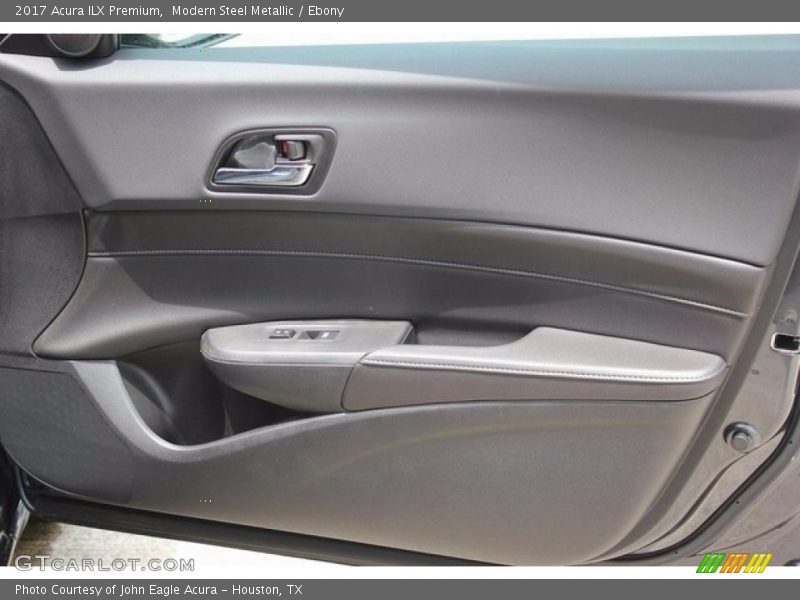 Modern Steel Metallic / Ebony 2017 Acura ILX Premium