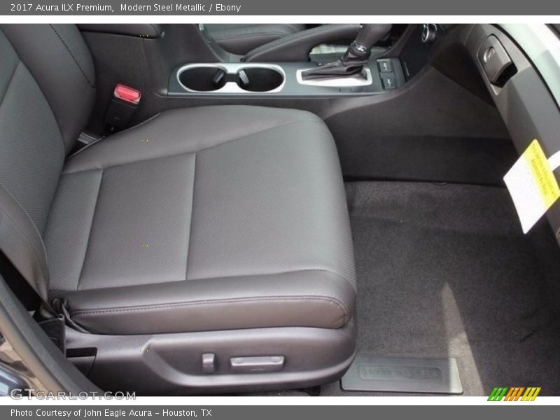 Modern Steel Metallic / Ebony 2017 Acura ILX Premium