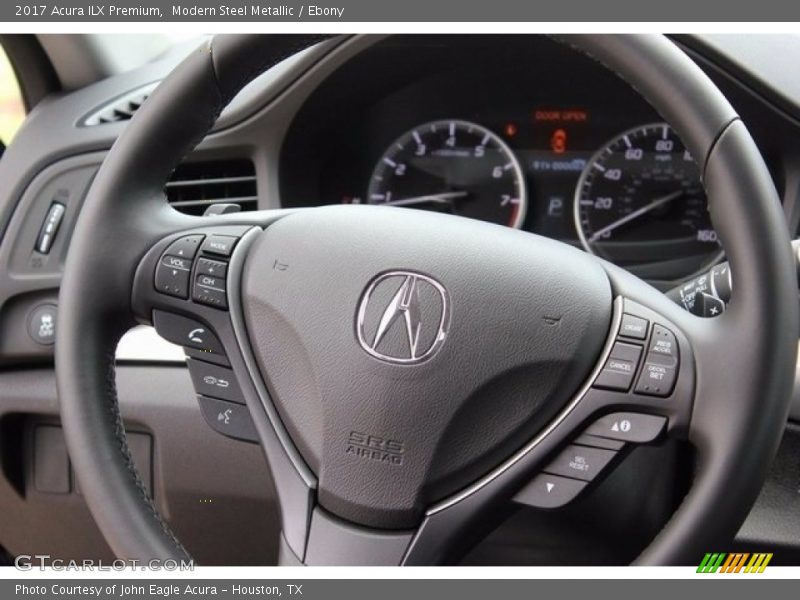 Modern Steel Metallic / Ebony 2017 Acura ILX Premium
