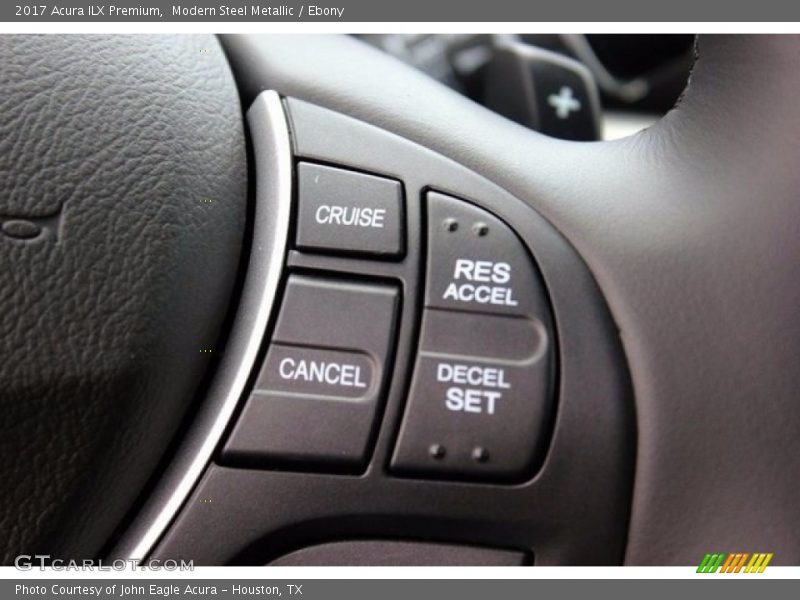 Modern Steel Metallic / Ebony 2017 Acura ILX Premium