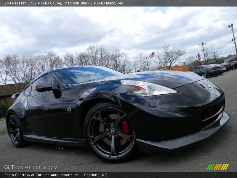 Magnetic Black / NISMO Black/Red 2014 Nissan 370Z NISMO Coupe