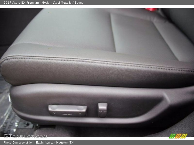 Modern Steel Metallic / Ebony 2017 Acura ILX Premium