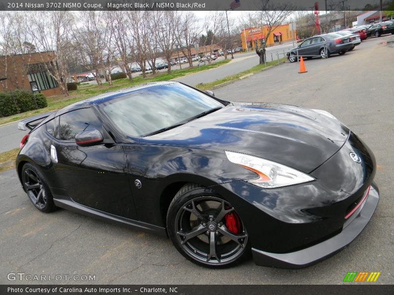 Magnetic Black / NISMO Black/Red 2014 Nissan 370Z NISMO Coupe