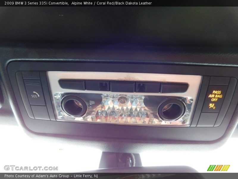 Alpine White / Coral Red/Black Dakota Leather 2009 BMW 3 Series 335i Convertible