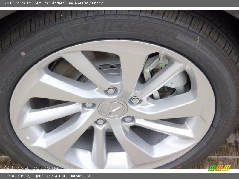 Modern Steel Metallic / Ebony 2017 Acura ILX Premium