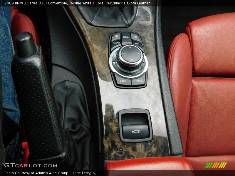 Alpine White / Coral Red/Black Dakota Leather 2009 BMW 3 Series 335i Convertible