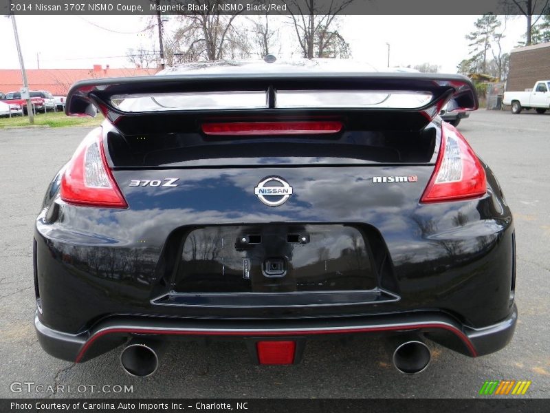 Magnetic Black / NISMO Black/Red 2014 Nissan 370Z NISMO Coupe