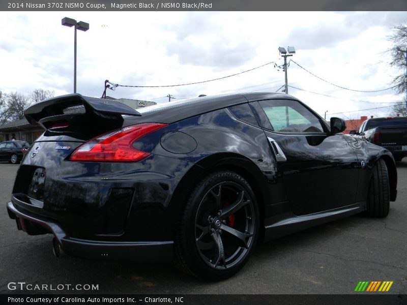 Magnetic Black / NISMO Black/Red 2014 Nissan 370Z NISMO Coupe