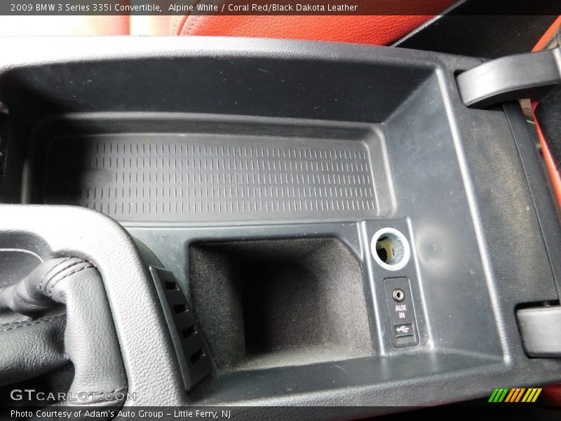 Alpine White / Coral Red/Black Dakota Leather 2009 BMW 3 Series 335i Convertible
