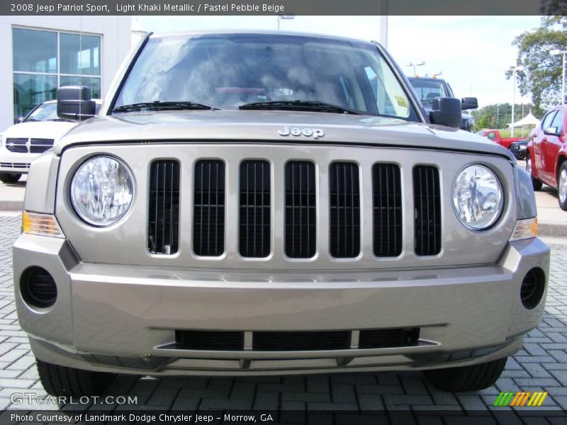 Light Khaki Metallic / Pastel Pebble Beige 2008 Jeep Patriot Sport