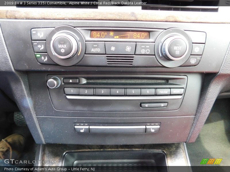 Alpine White / Coral Red/Black Dakota Leather 2009 BMW 3 Series 335i Convertible