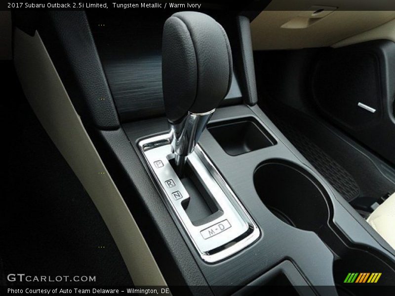 Tungsten Metallic / Warm Ivory 2017 Subaru Outback 2.5i Limited