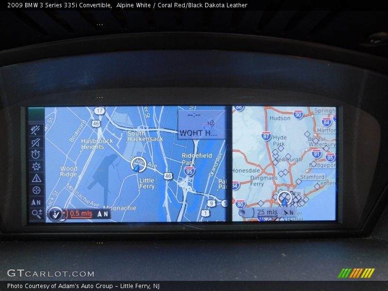 Alpine White / Coral Red/Black Dakota Leather 2009 BMW 3 Series 335i Convertible