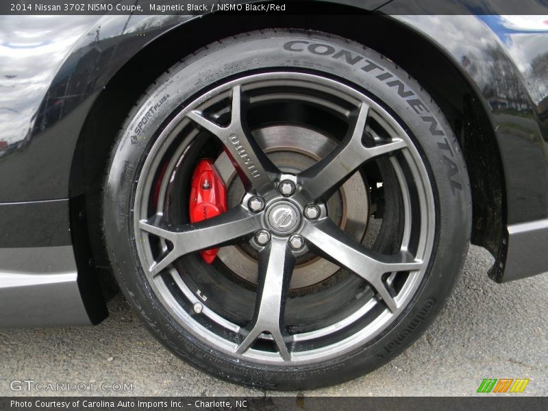Magnetic Black / NISMO Black/Red 2014 Nissan 370Z NISMO Coupe