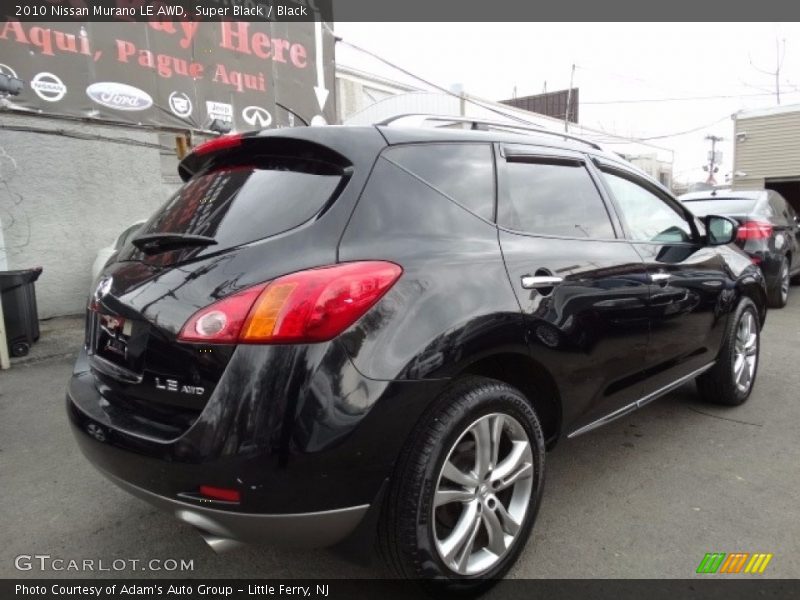 Super Black / Black 2010 Nissan Murano LE AWD