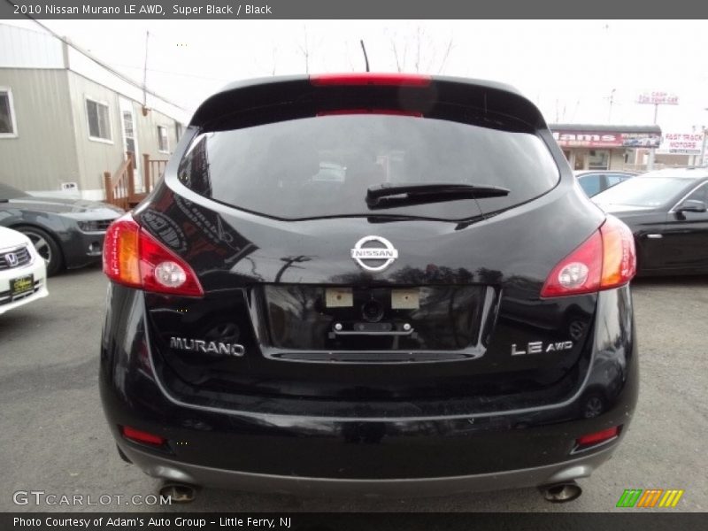 Super Black / Black 2010 Nissan Murano LE AWD