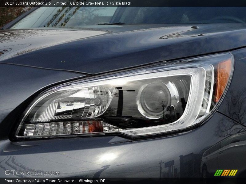 Carbide Gray Metallic / Slate Black 2017 Subaru Outback 2.5i Limited