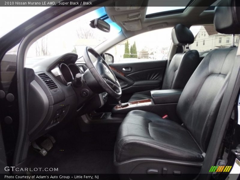 Super Black / Black 2010 Nissan Murano LE AWD