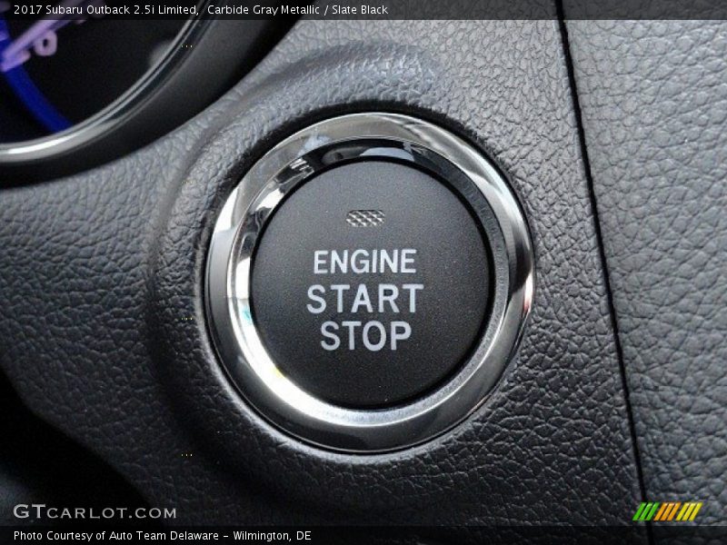 Carbide Gray Metallic / Slate Black 2017 Subaru Outback 2.5i Limited