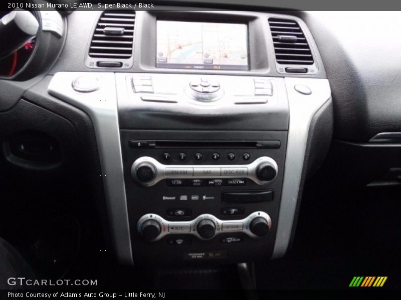 Super Black / Black 2010 Nissan Murano LE AWD
