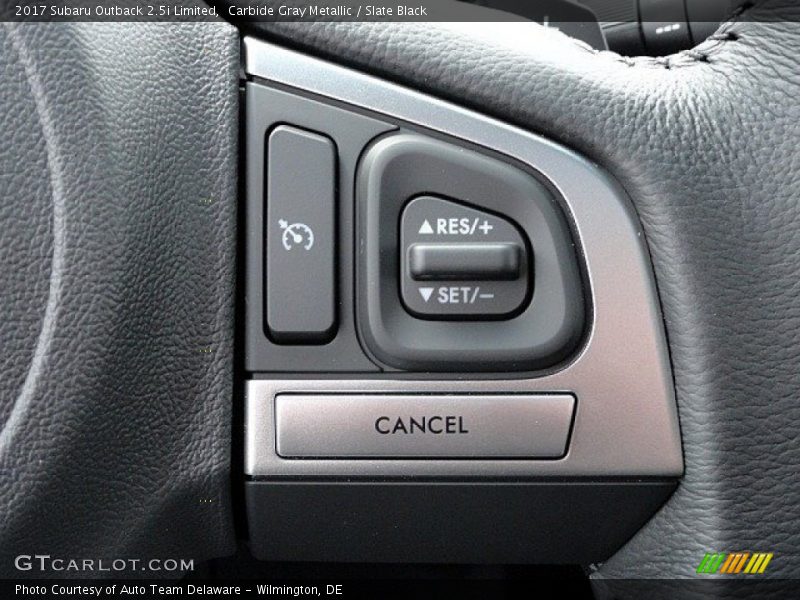 Carbide Gray Metallic / Slate Black 2017 Subaru Outback 2.5i Limited
