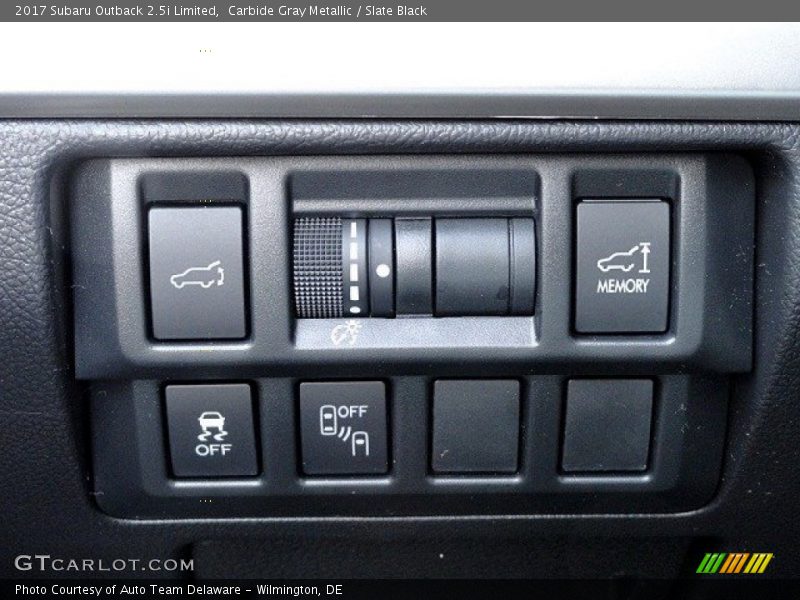 Carbide Gray Metallic / Slate Black 2017 Subaru Outback 2.5i Limited
