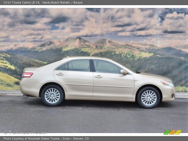 Sandy Beach Metallic / Bisque 2010 Toyota Camry LE V6