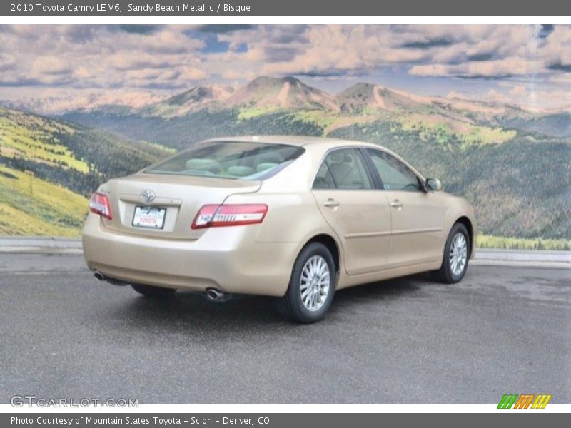 Sandy Beach Metallic / Bisque 2010 Toyota Camry LE V6
