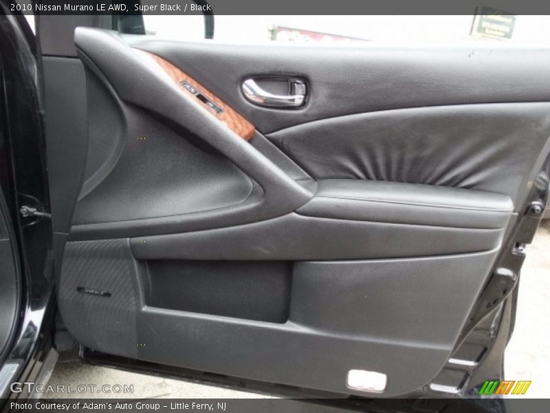 Super Black / Black 2010 Nissan Murano LE AWD