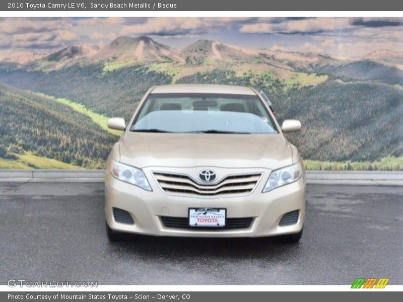 Sandy Beach Metallic / Bisque 2010 Toyota Camry LE V6