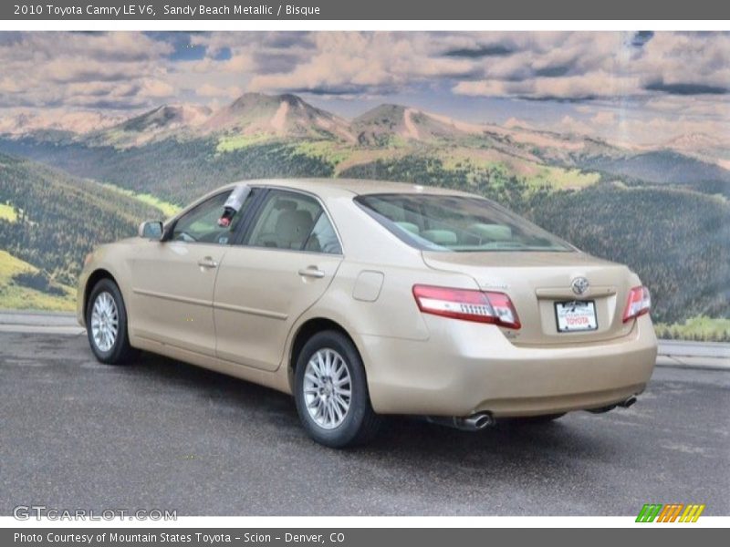 Sandy Beach Metallic / Bisque 2010 Toyota Camry LE V6