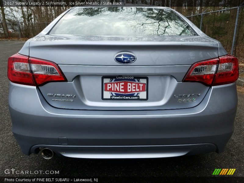Ice Silver Metallic / Slate Black 2017 Subaru Legacy 2.5i Premium