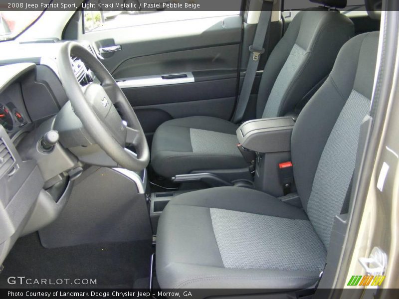 Light Khaki Metallic / Pastel Pebble Beige 2008 Jeep Patriot Sport
