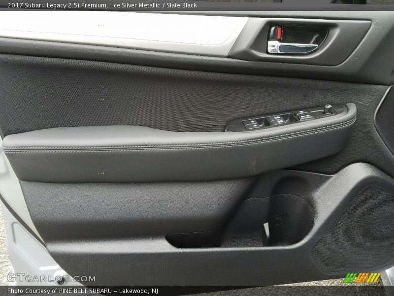 Ice Silver Metallic / Slate Black 2017 Subaru Legacy 2.5i Premium