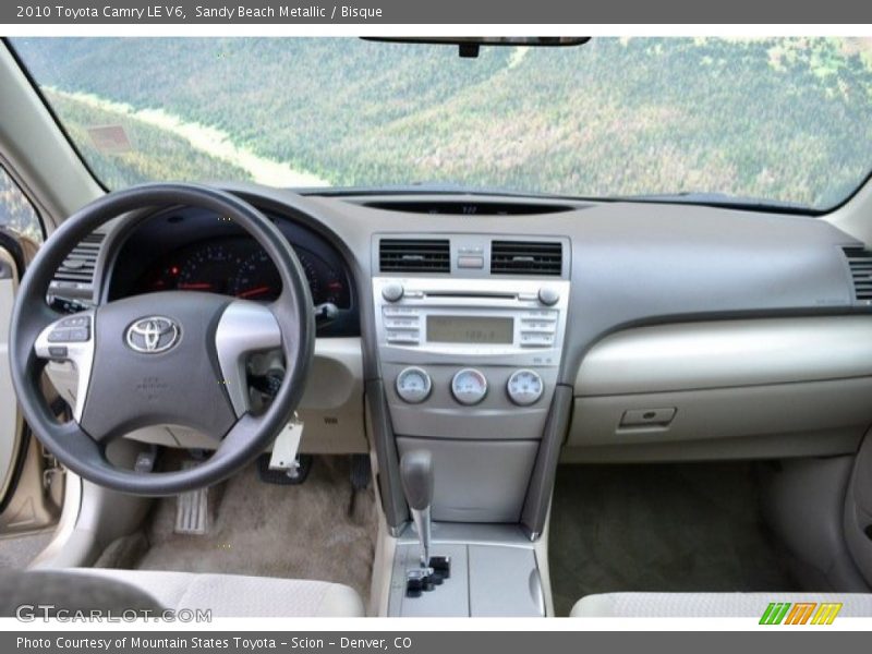 Sandy Beach Metallic / Bisque 2010 Toyota Camry LE V6