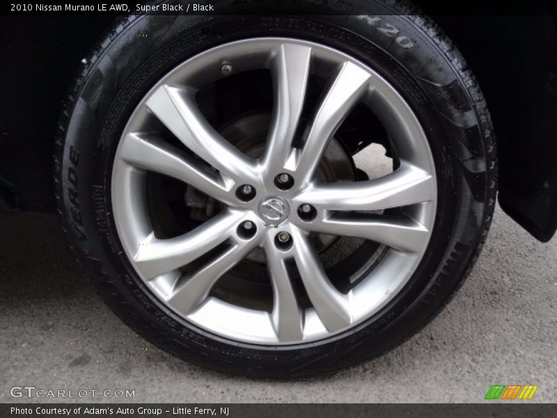 Super Black / Black 2010 Nissan Murano LE AWD
