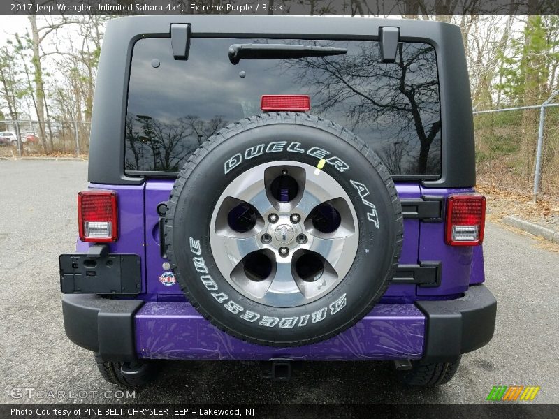 Extreme Purple / Black 2017 Jeep Wrangler Unlimited Sahara 4x4