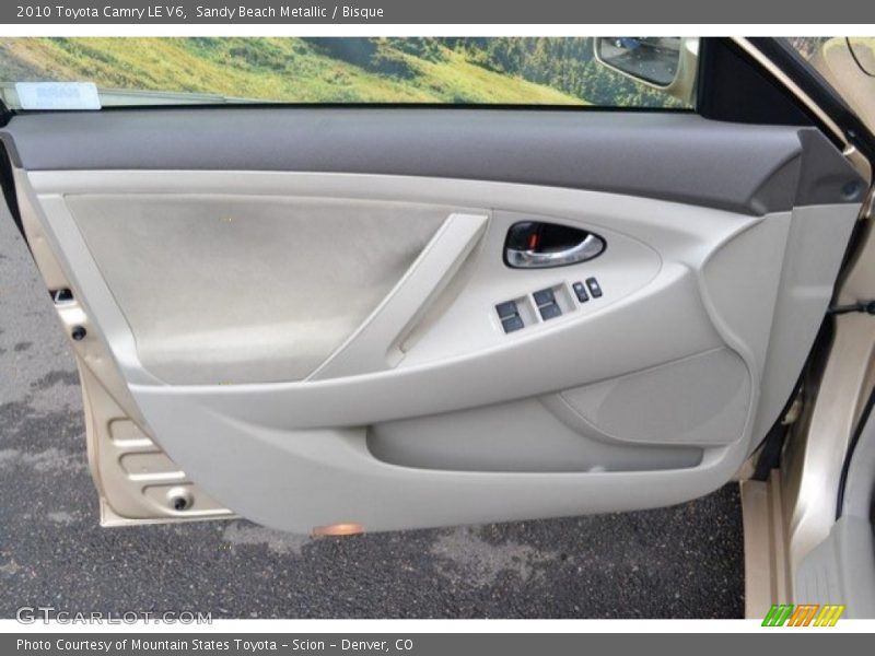 Sandy Beach Metallic / Bisque 2010 Toyota Camry LE V6