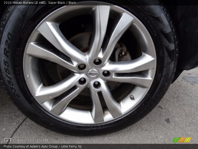 Super Black / Black 2010 Nissan Murano LE AWD