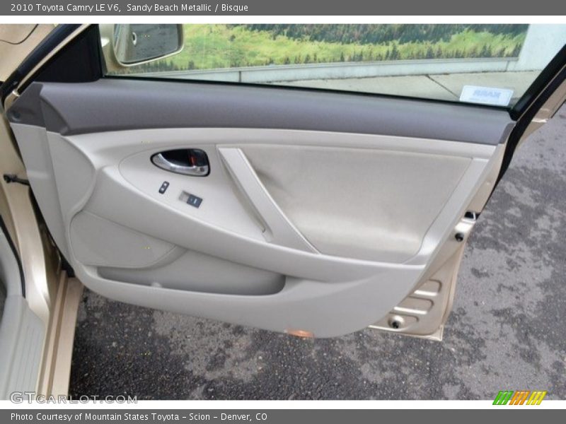 Sandy Beach Metallic / Bisque 2010 Toyota Camry LE V6